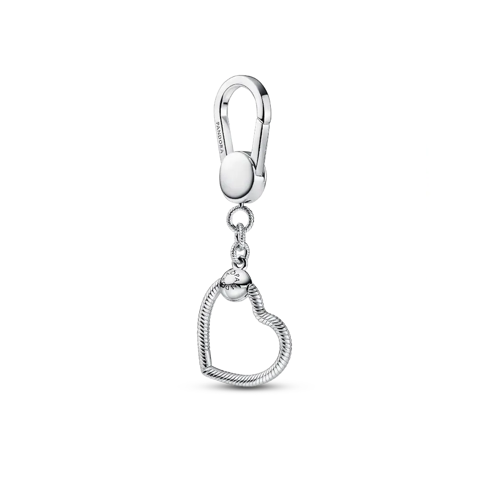 FINAL SALE - Pandora Moments Small Heart Bag Charm Holder