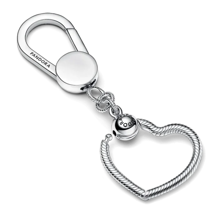 FINAL SALE - Pandora Moments Small Heart Bag Charm Holder - Image 4