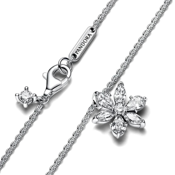 Sparkling Herbarium Cluster Pendant Necklace - Image 5