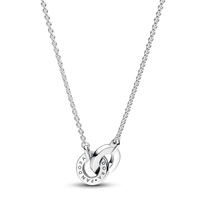 Pandora Signature Intertwined Pavé Pendant Necklace - Image 4