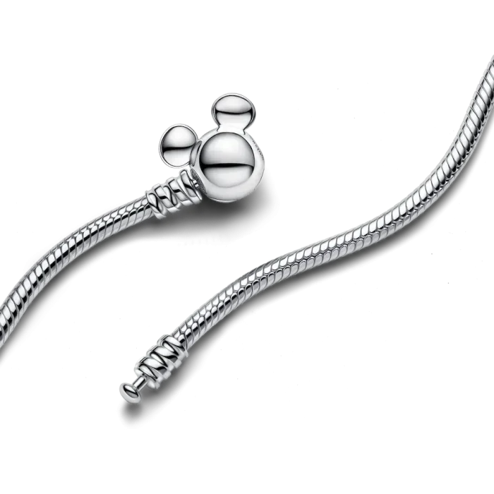 Disney Mickey Mouse Snake Chain Necklace - Image 5