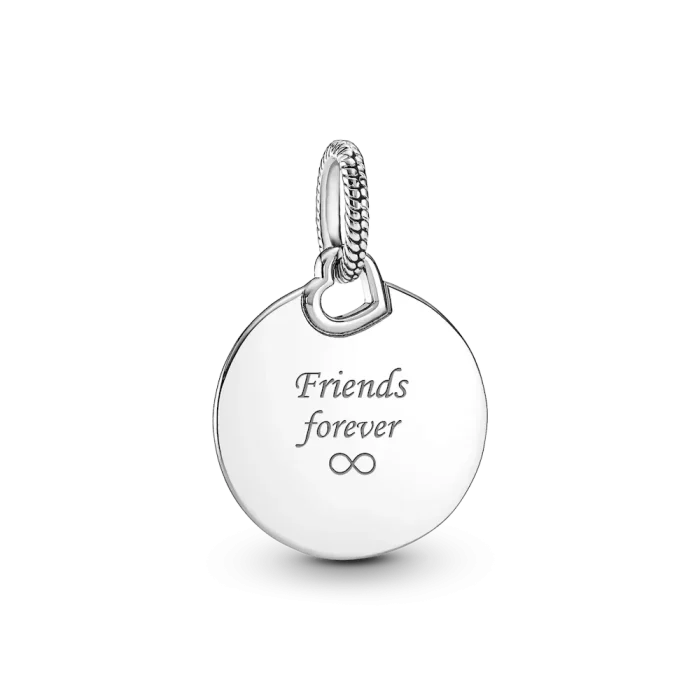 Engravable Round Tag Pendant - Image 4