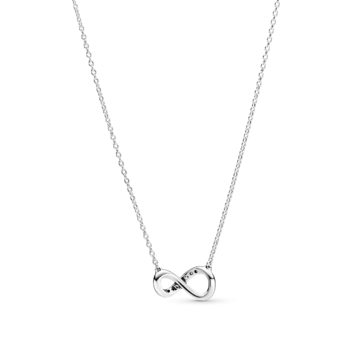 Sparkling Infinity Collier Necklace - Image 3