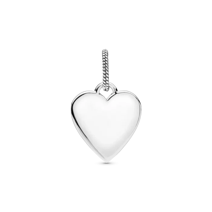 Engravable Heart Tag Pendant - Image 5