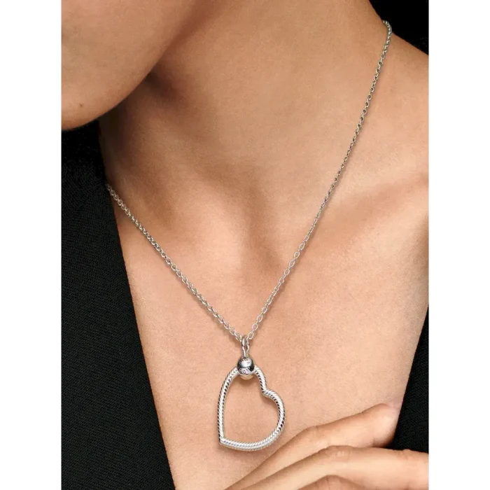 Pandora Moments Heart Charm Pendant - Image 2