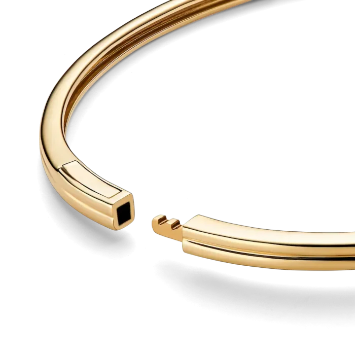 Pandora Infinite 14k Gold Lab-grown Diamond Bangle - Image 4