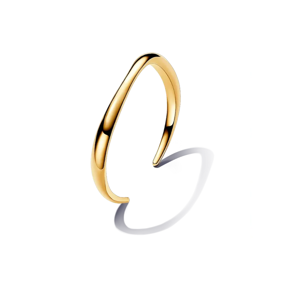 563310C00_RGB.webp Organically Shaped Open Bangle - Image 1