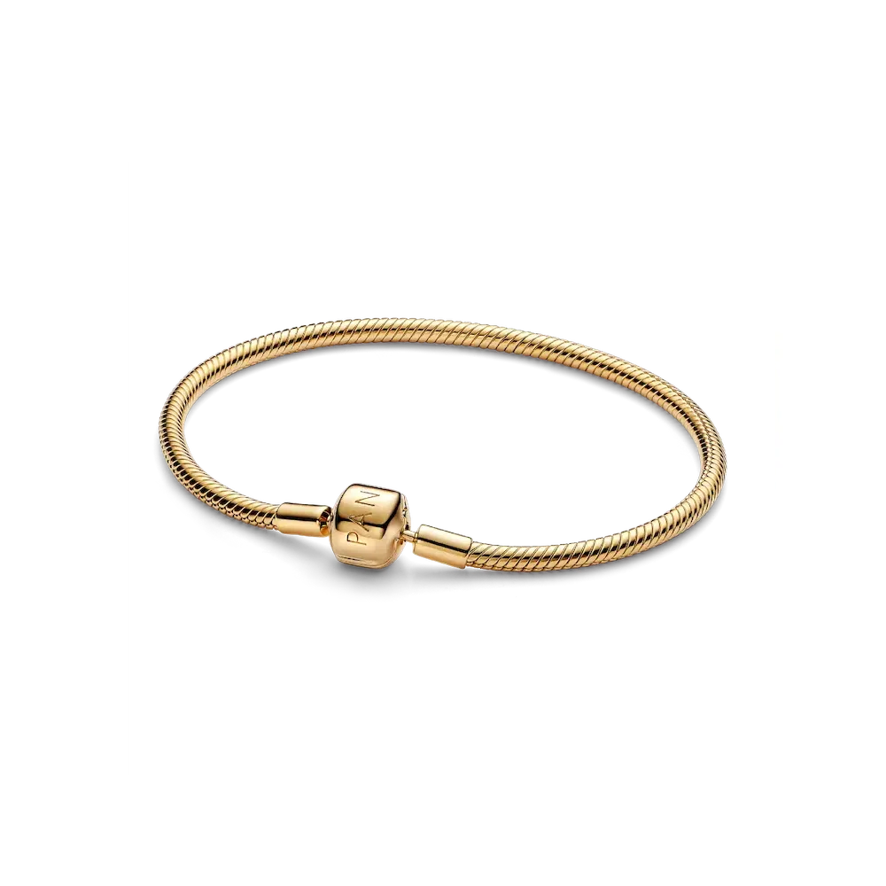 563390C00_RGB.webp Barrel Clasp Snake Chain Bracelet - Image 1