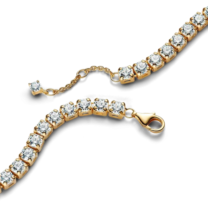 Sparkling Bold Tennis Bracelet - Image 5