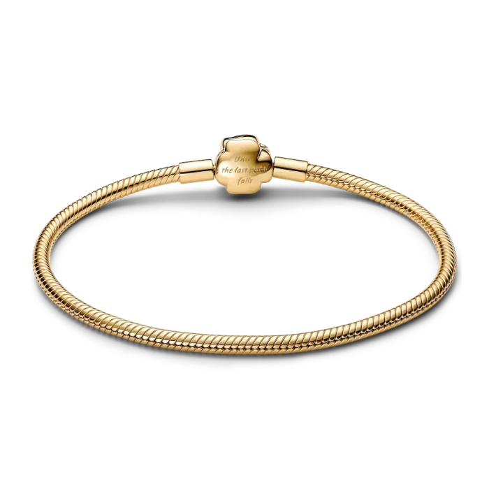 Disney Beauty and the Beast Enchanted Rose Snake Chain Bracelet - Image 6