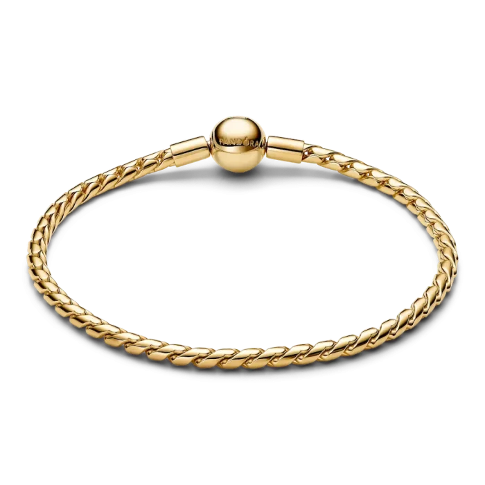 Round Clasp Wing Chain Bracelet - Image 5