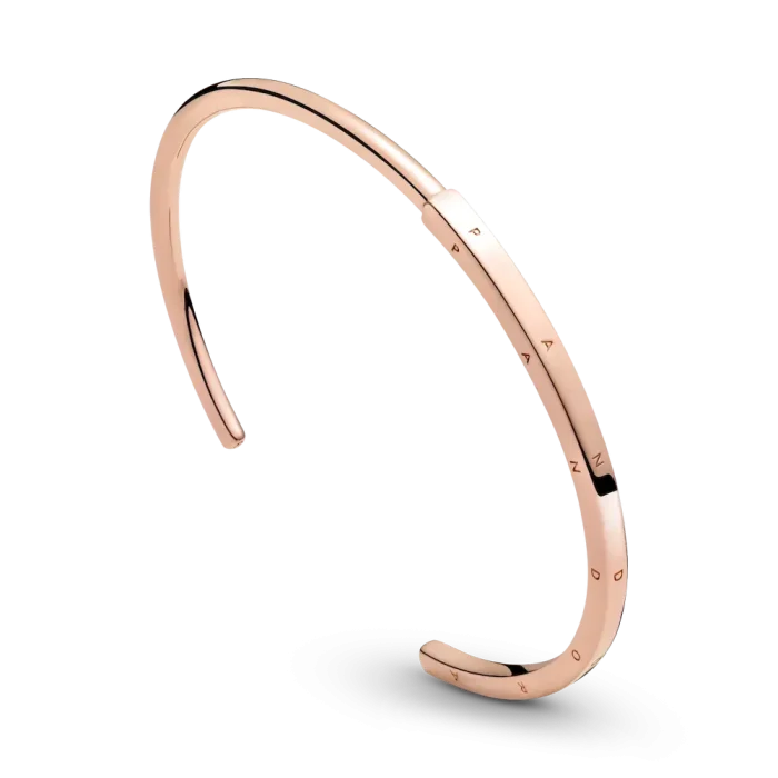 Pandora Signature I-D Open Bangle - Image 5