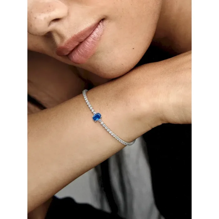 Sparkling Pavé Tennis Bracelet - Image 3