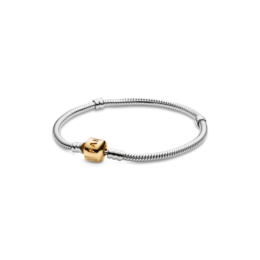 590702HG_RGB.webp FINAL SALE - Pandora Moments Snake Chain Bracelet - Image 1