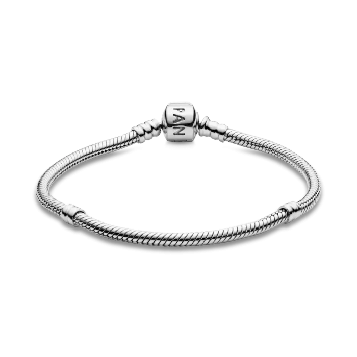 Pandora Moments Barrel Clasp Snake Chain Bracelet - Image 5
