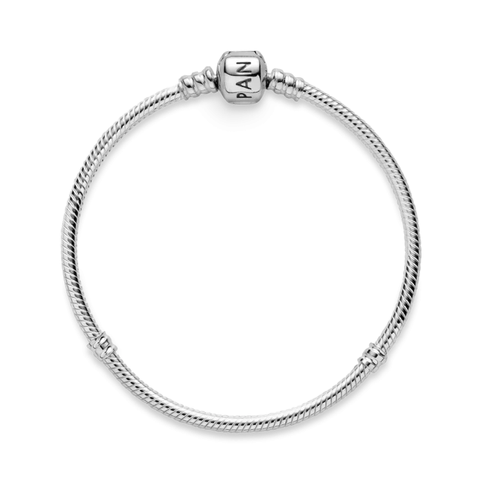 Pandora Moments Barrel Clasp Snake Chain Bracelet - Image 4