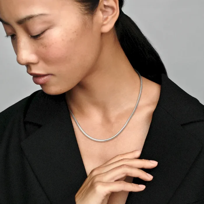 Moments Snake Chain Necklace - Image 3