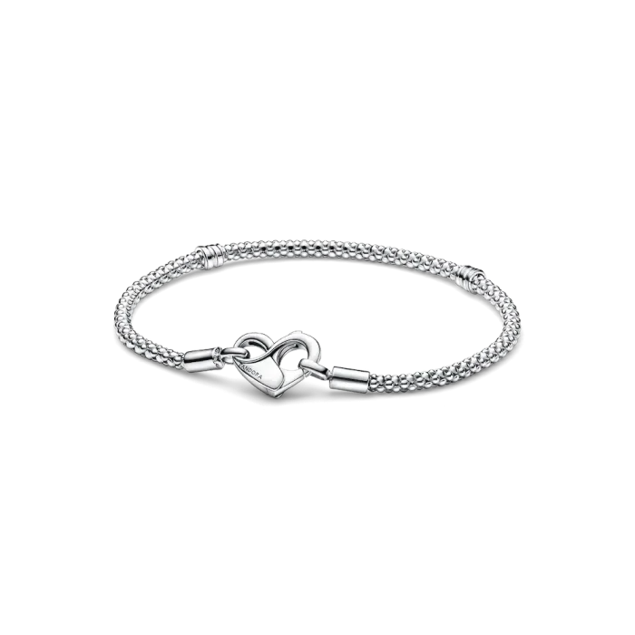 Just Married Two-Tone Wedding Bells Charm & Bracelet Set - Image 3