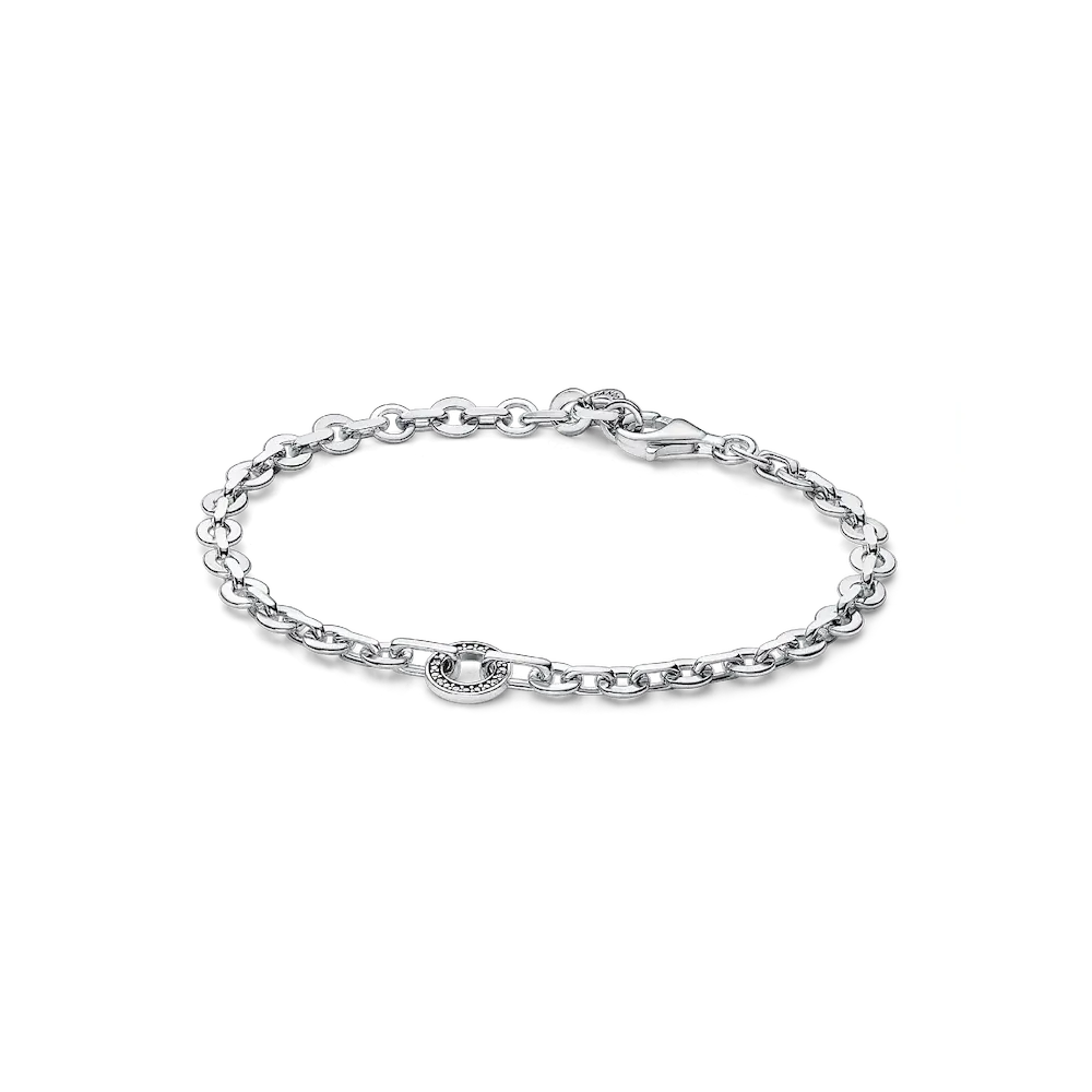 Pandora Signature Pavé Bold Chain Bracelet