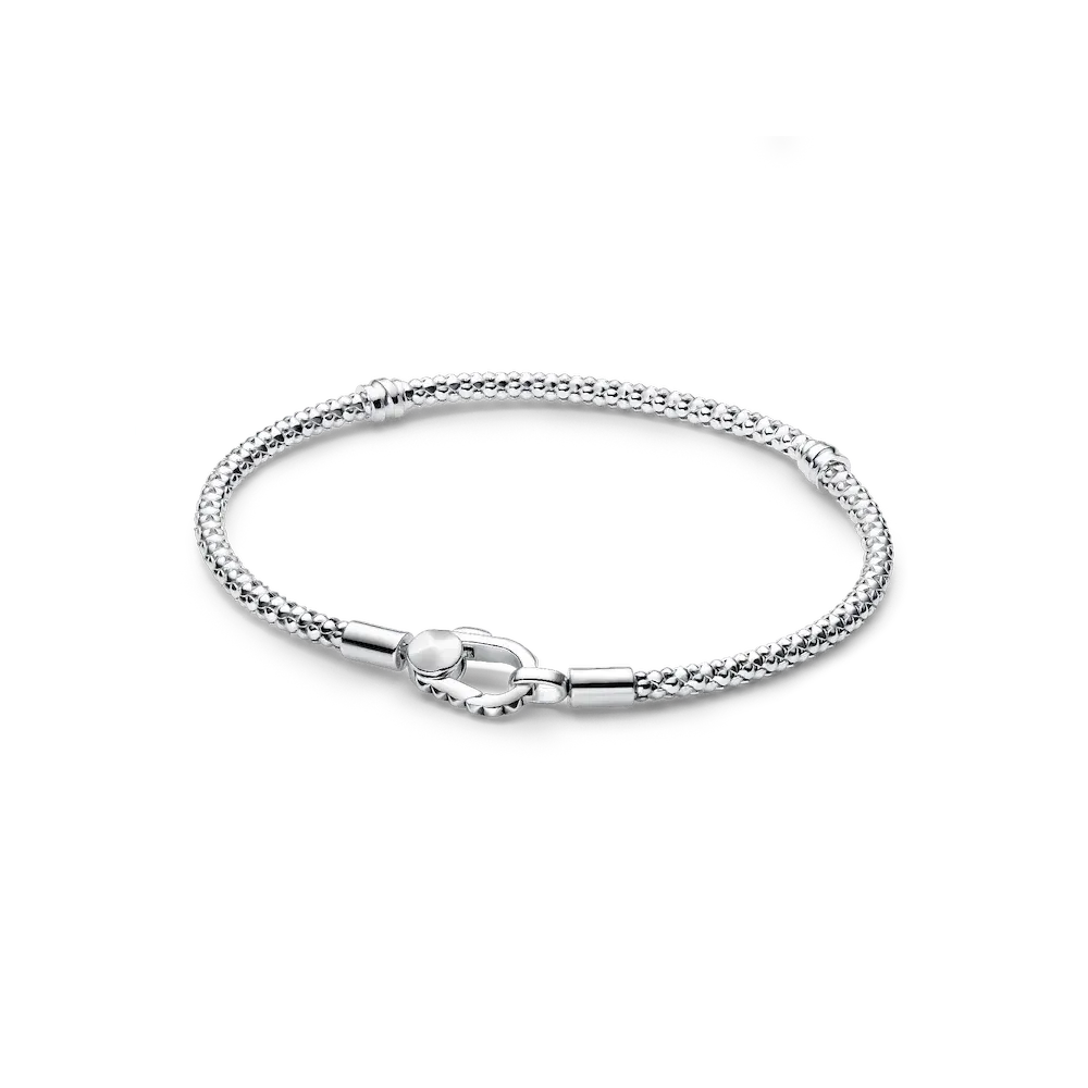 Engravable Double Heart Charm Bracelet Set