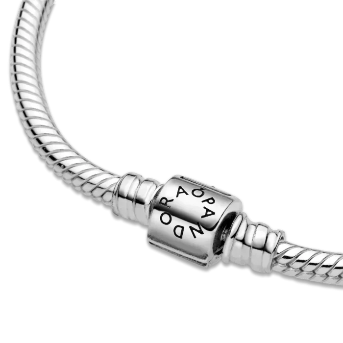 Pandora Moments Barrel Clasp Snake Chain Bracelet - Image 4