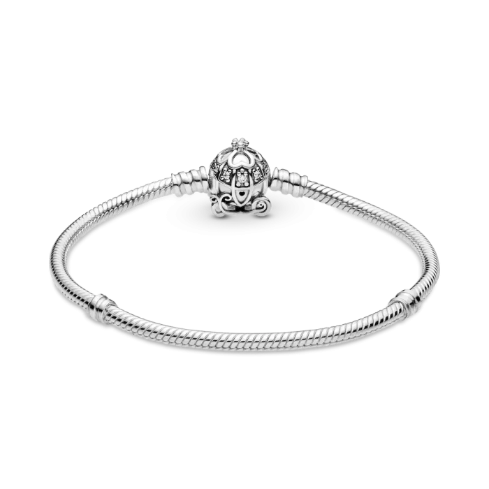 Disney Cinderella Pumpkin Coach Clasp Pandora Moments Bracelet - Image 5