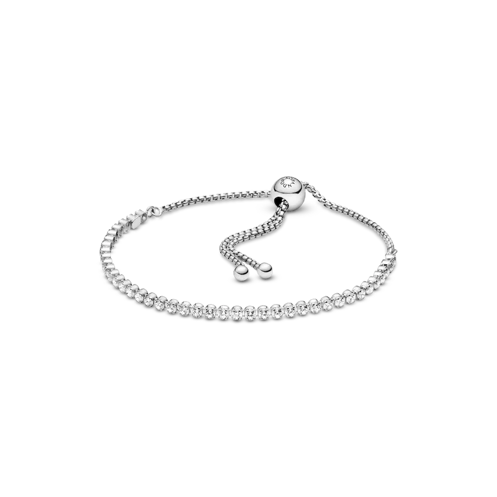 Sparkling Slider Tennis Bracelet
