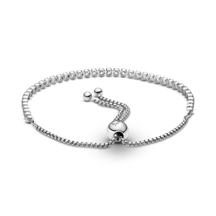 Sparkling Slider Tennis Bracelet - Image 5