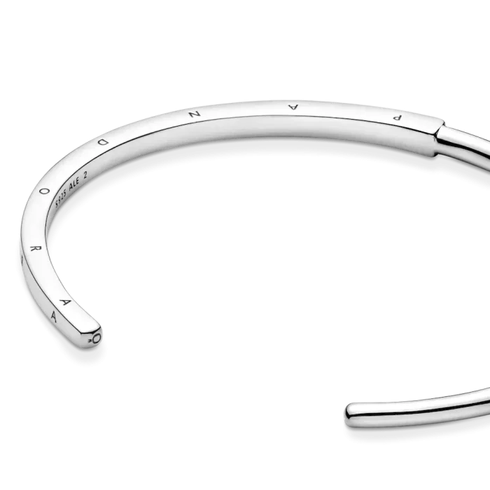 Pandora Signature I-D Open Bangle - Image 6