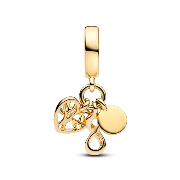 Family Infinity Triple Dangle Charm - Image 3