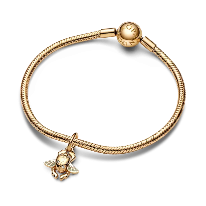 Disney Aladdin Scarab Beetle Dangle Charm - Image 5