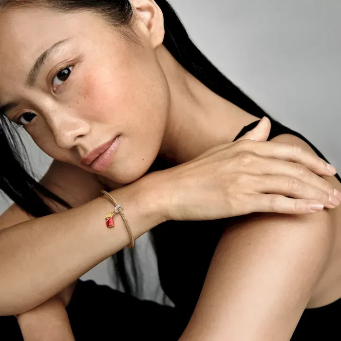 Two-tone Red Envelope Dangle Charm - Image 2