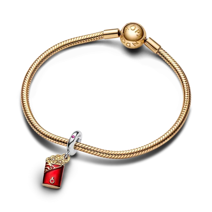 Two-tone Red Envelope Dangle Charm - Image 4