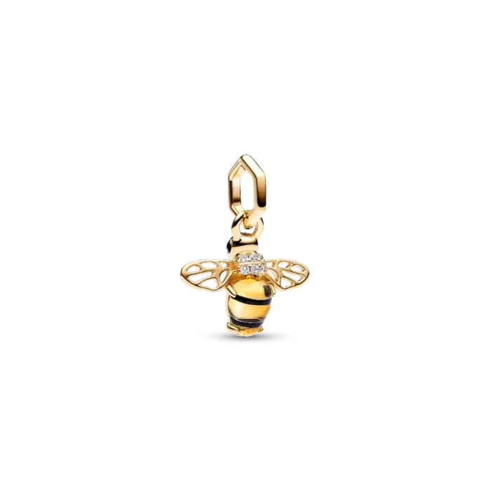 Sparkling Bee Charm Bracelet Set - Image 2