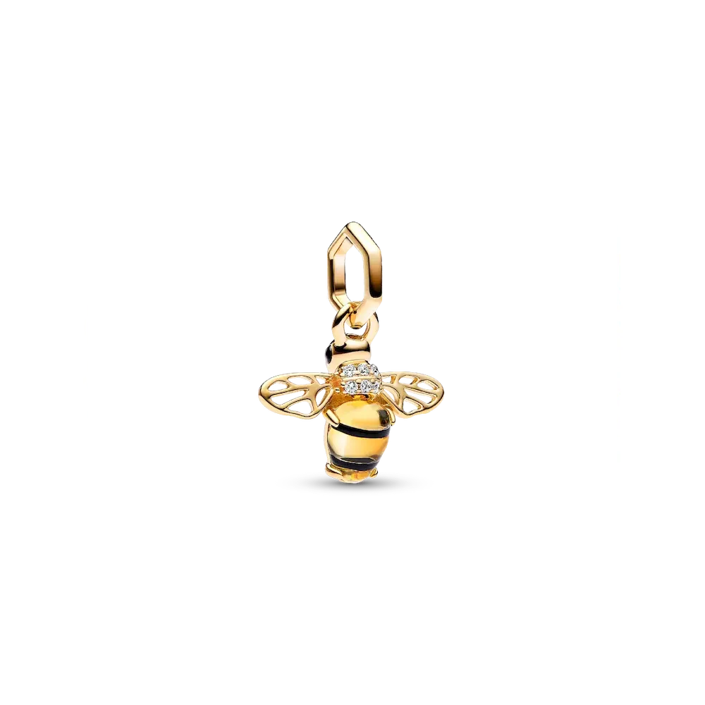 Sparkling Bee Dangle Charm