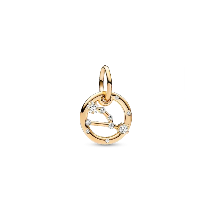 Taurus Zodiac Dangle Charm Bracelet Set - Image 3