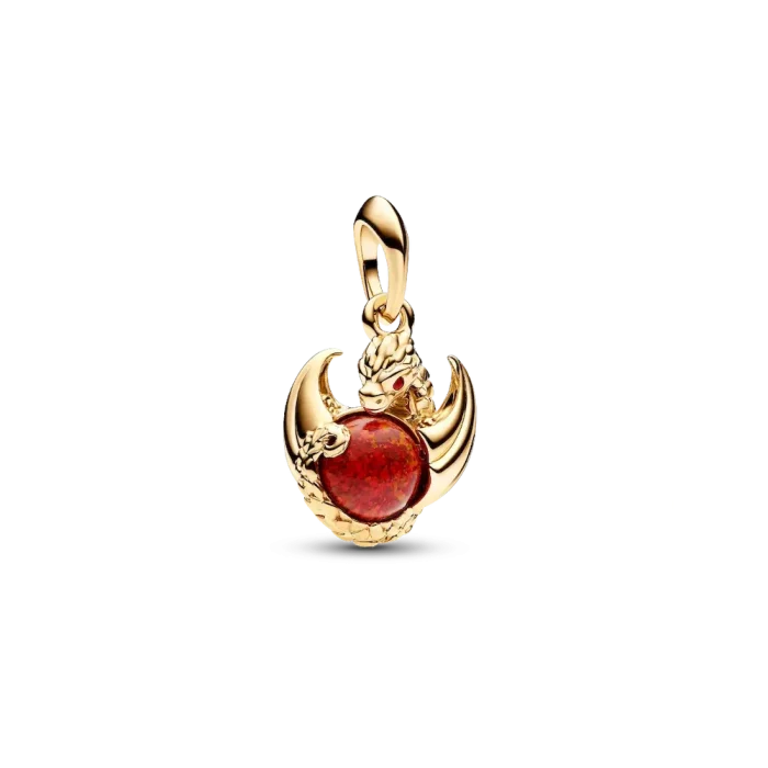 Game of Thrones Red Fire Dangle Charm Bracelet Set - Image 3