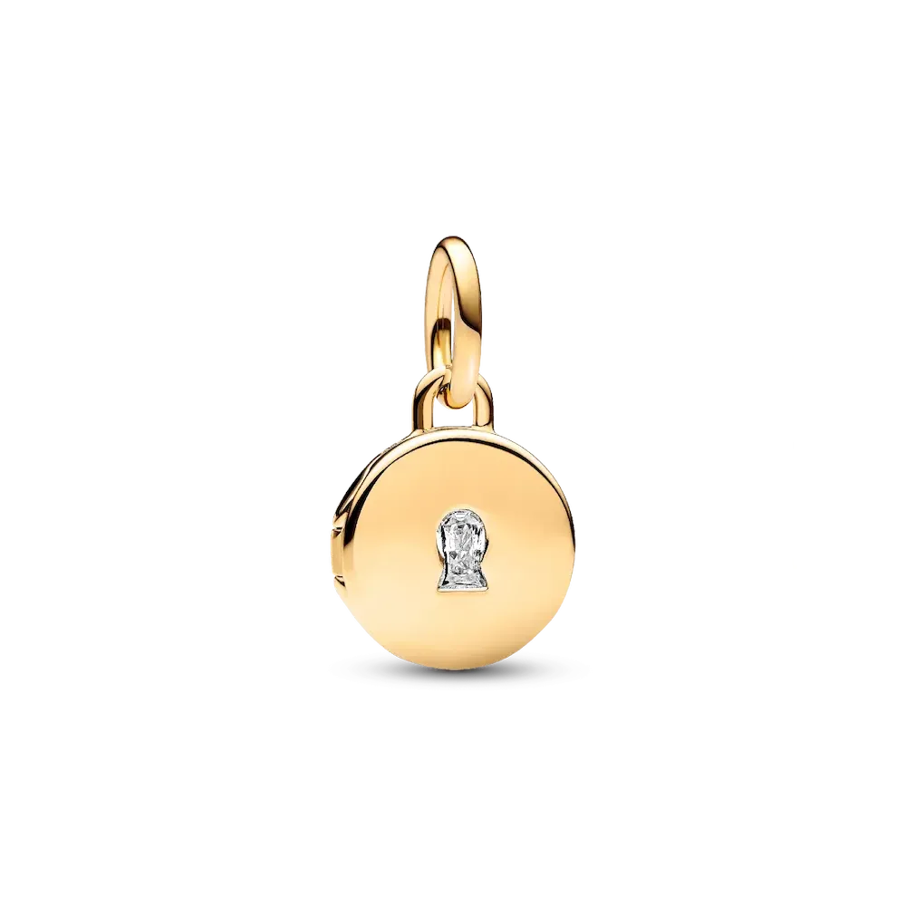 Openable & Engravable Love Locket Dangle Charm