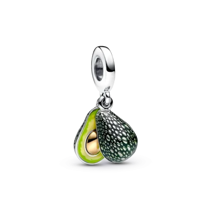 Avocado Dangle Charm Bracelet Set - Image 2