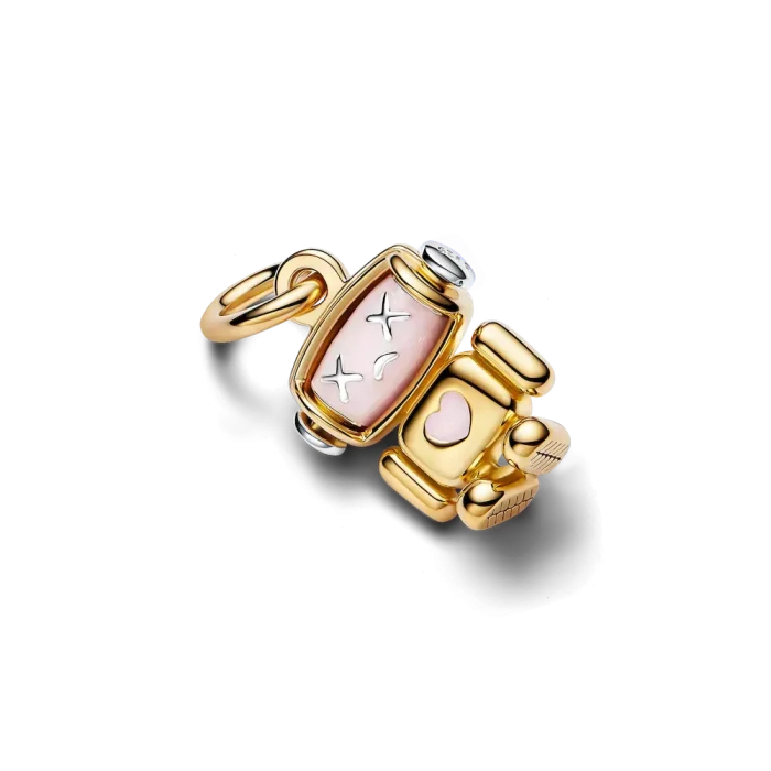 Spinnable Face Robot Dangle Charm - Image 6