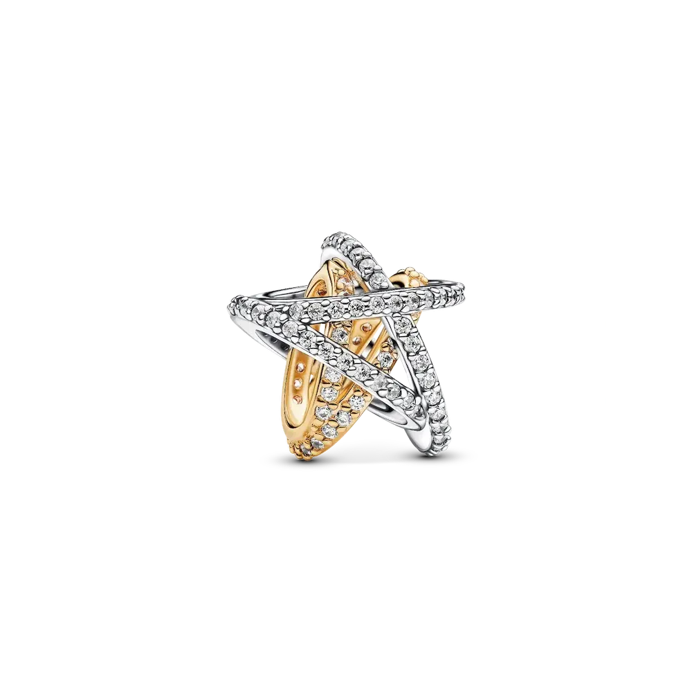 Sparkling Crossover Star Charm