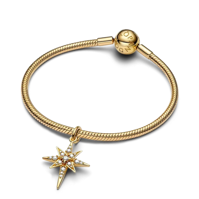 Sparkling North Star Dangle Charm - Image 5