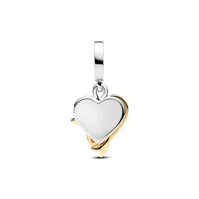 Arrow of Love Bracelet and Engravable Charm Set - Image 8