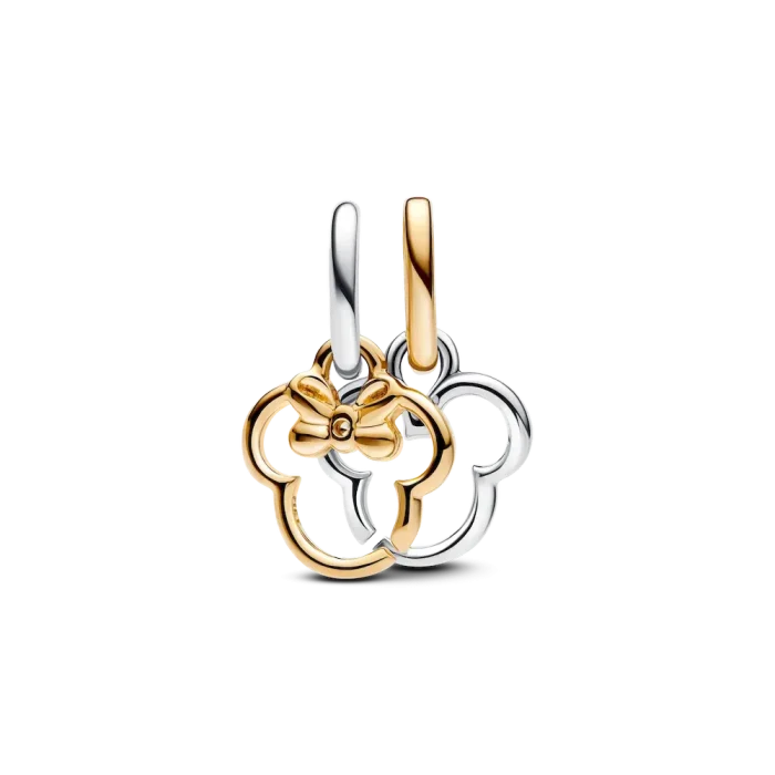 Disney Mickey Mouse & Minnie Mouse Splittable Dangle Charm - Image 4