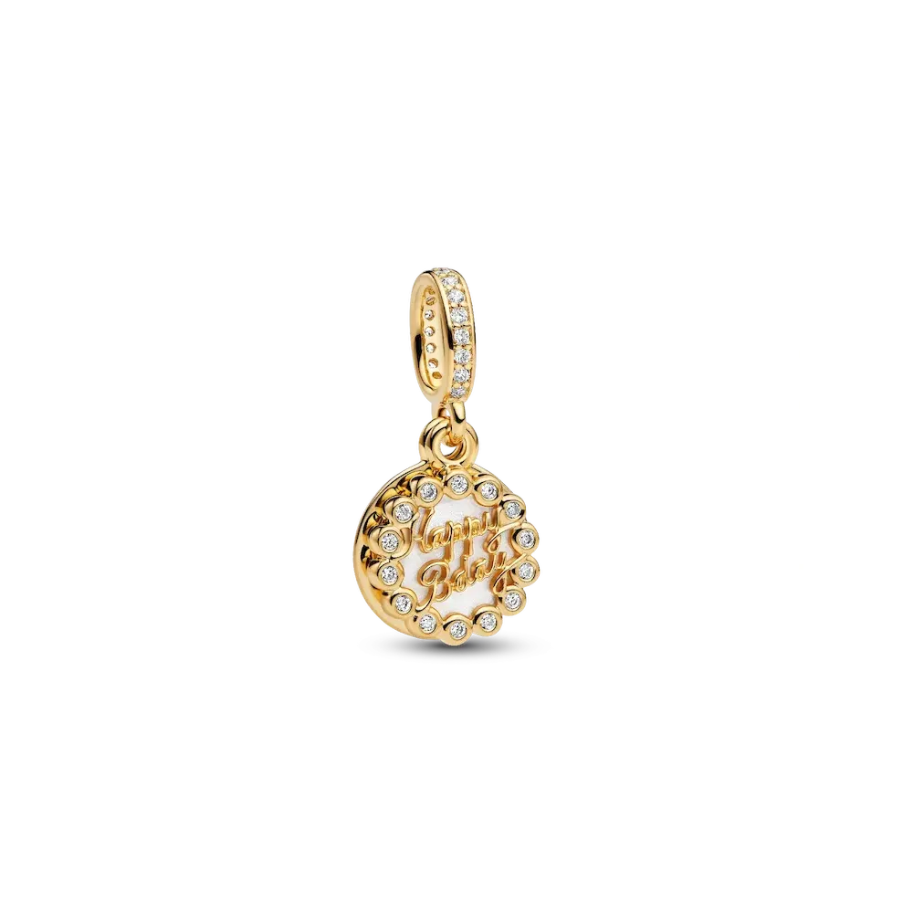 Happy Birthday Cake Dangle Charm