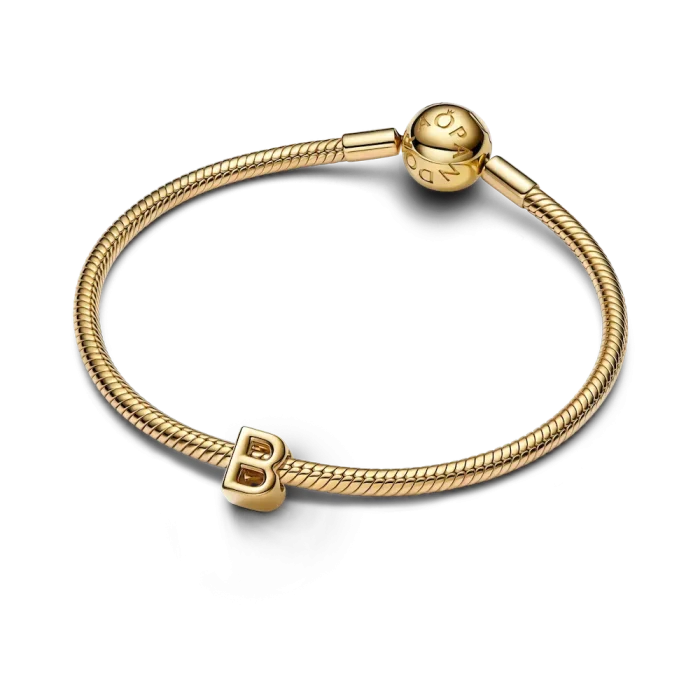 Letter B Charm Necklace - Image 12