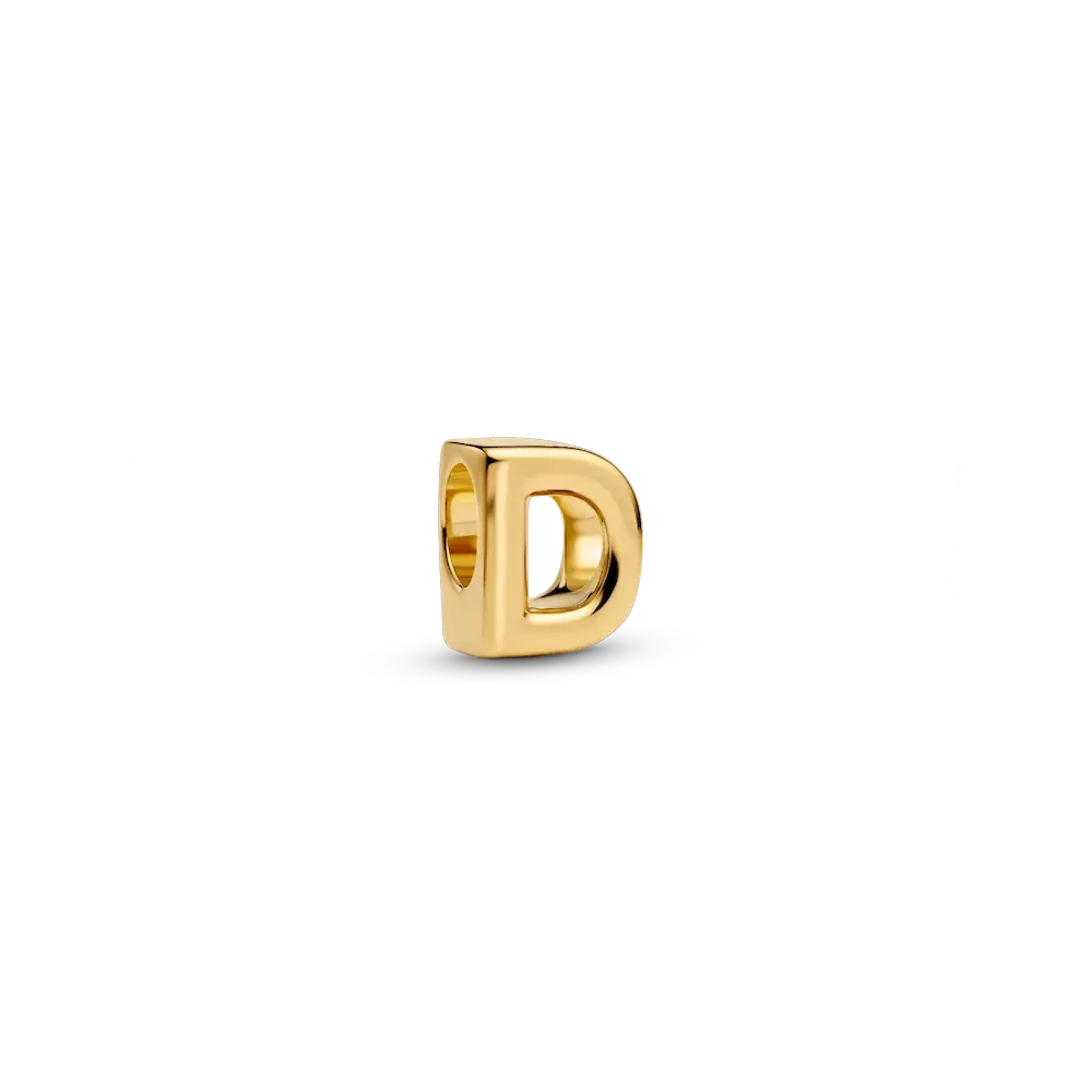 Letter D Alphabet Charm