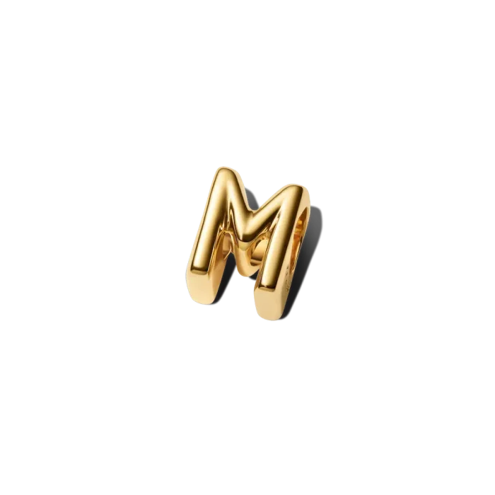 Letter M Charm Necklace - Image 13