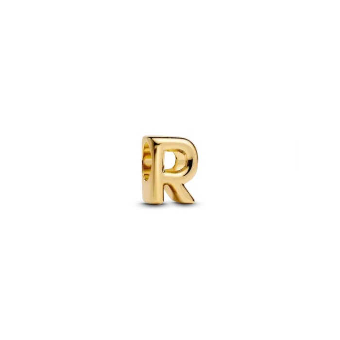 Letter R Charm Necklace - Image 2