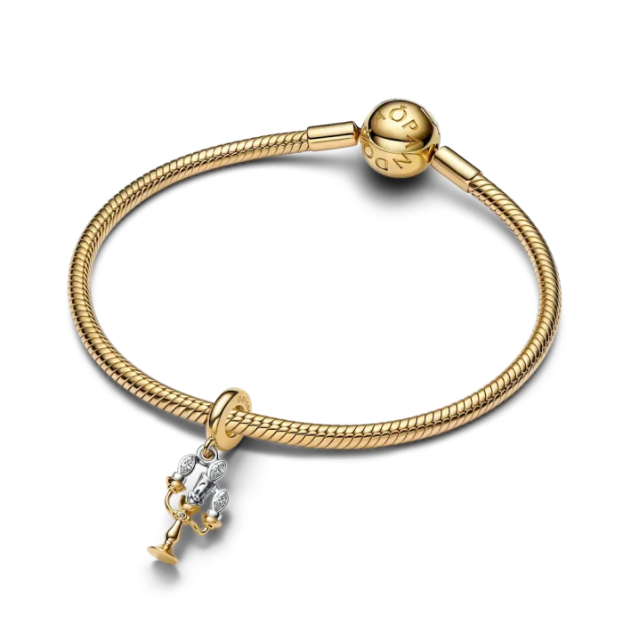 Disney Beauty and the Beast Lumiere Dangle Charm - Image 6